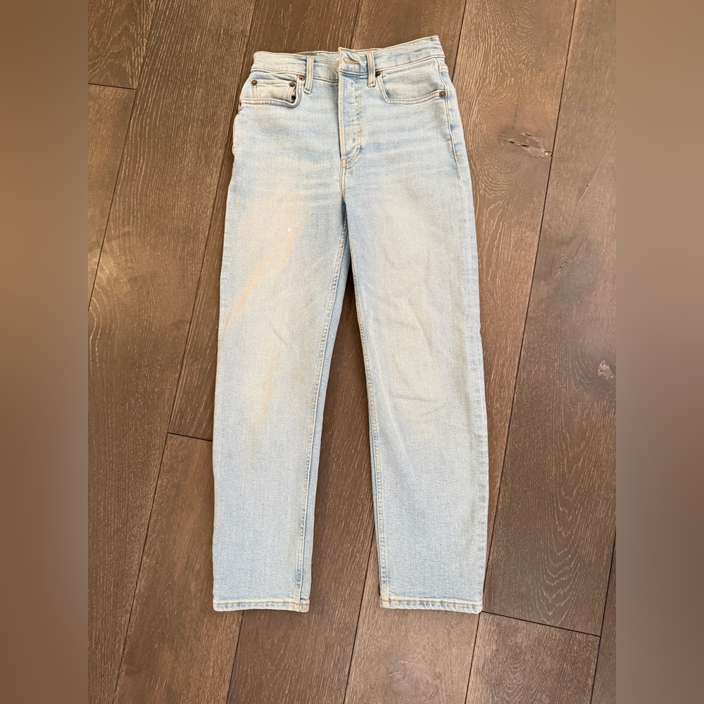 Re/Done Classic Light Blue Jeans